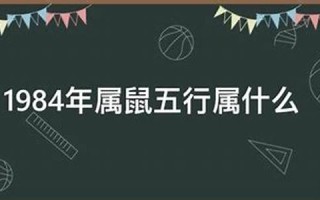 1984年属什么(1984年属什么生肖)