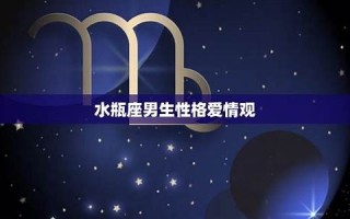 水瓶座-性格分析(水瓶座性格分析女)