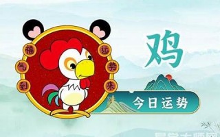 生肖鸡今日运势(生肖兔今日运势)