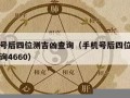 吉凶查询(车牌吉凶查询)